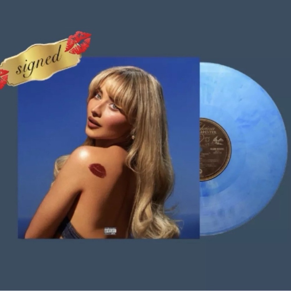 Sabrina Carpenter Short n Sweet Webstore Exclusive Signed Record‎ Vinyl LP